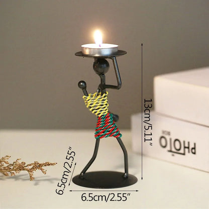 Abstract Character Candle Holder - Epiceasyshop1