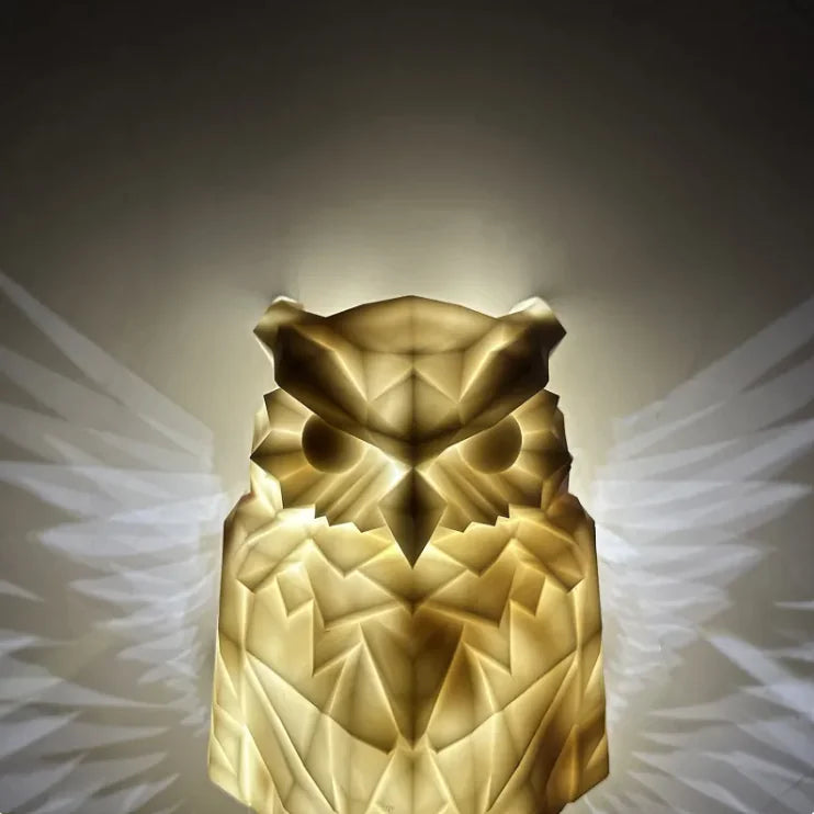 Owl & eagle glow wall light - Epiceasyshop1