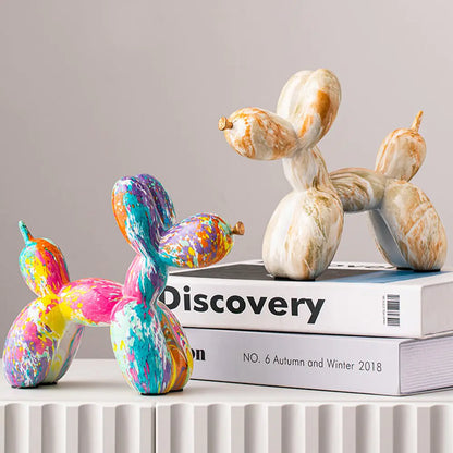 Nordic resin balloon dog statue - Epiceasyshop1