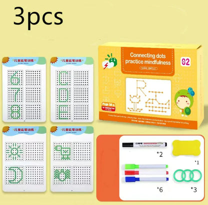 Children's Pen Control Training Erasable Paper