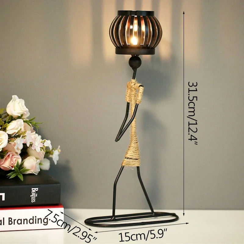 Abstract Character Candle Holder - Epiceasyshop1