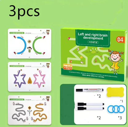 Children's Pen Control Training Erasable Paper