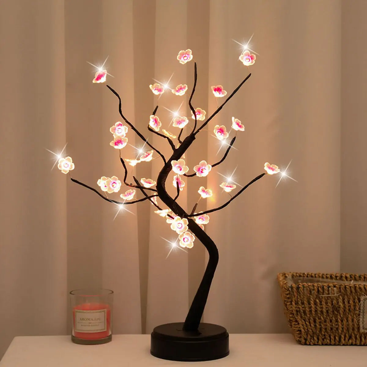 Cherry bonsai tree lamp - Epiceasyshop1