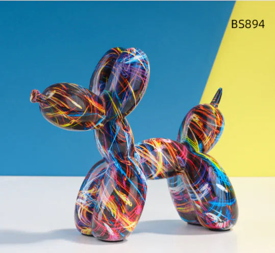 Nordic resin balloon dog statue - Epiceasyshop1