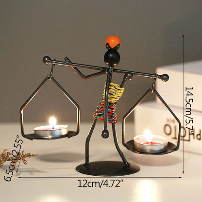 Abstract Character Candle Holder - Epiceasyshop1