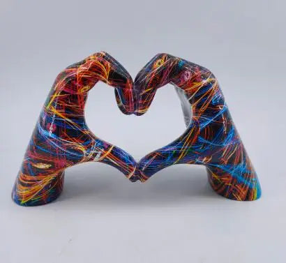 Heart Hand Statue Sculpture - Epiceasyshop1