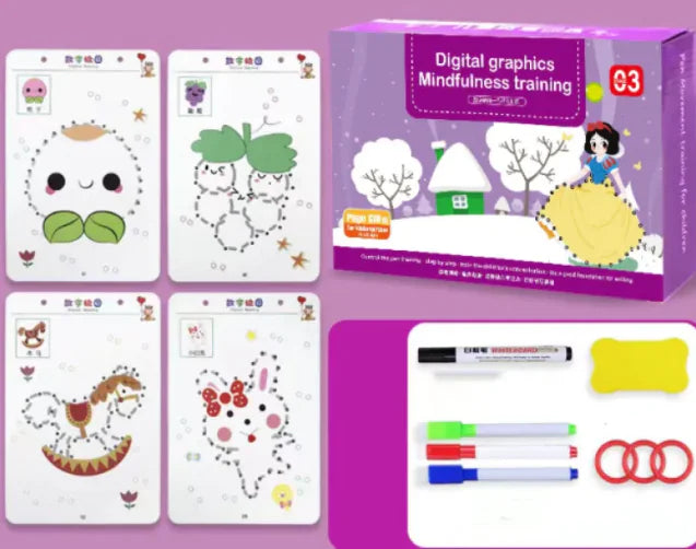 Children's Pen Control Training Erasable Paper