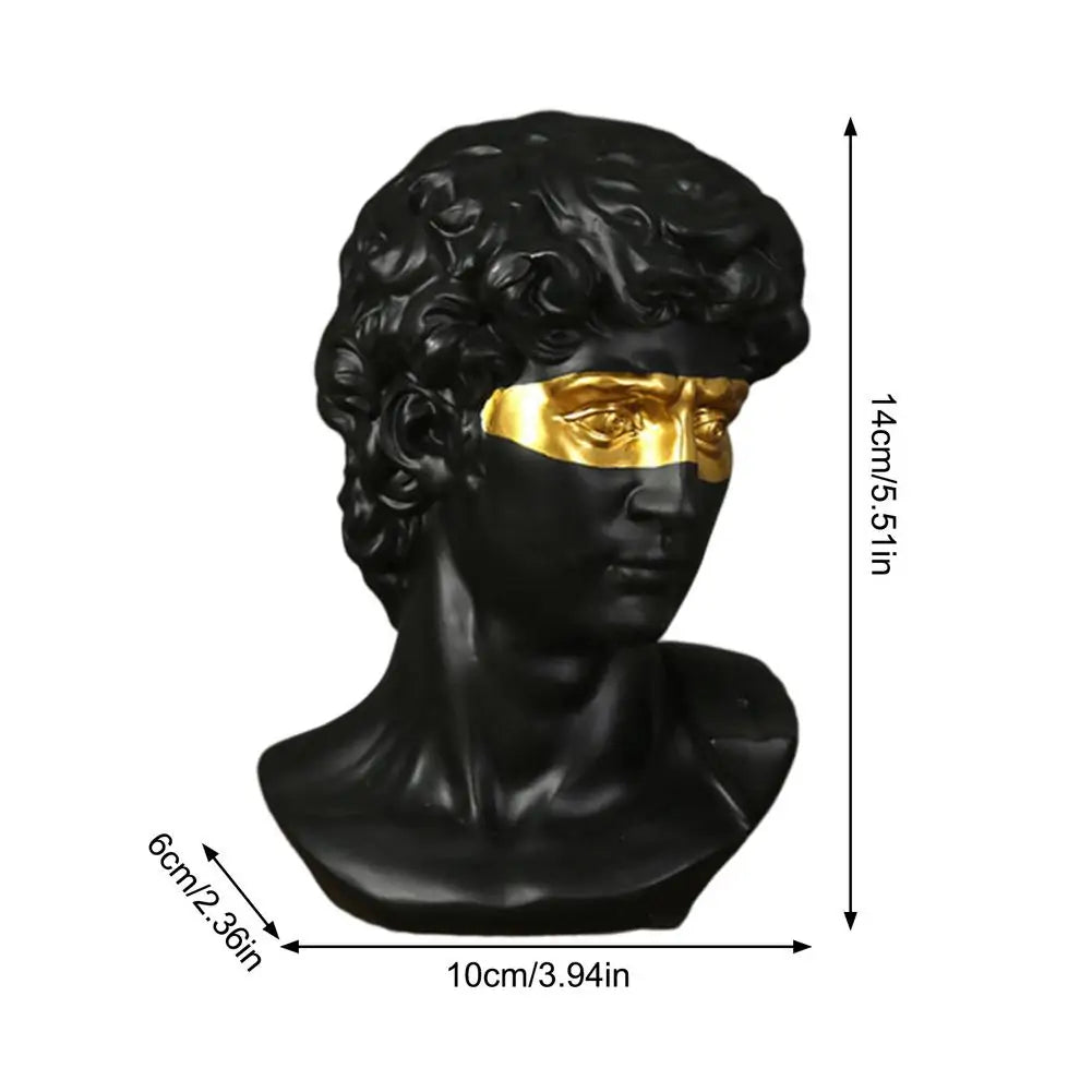 Masked David Head Statue - Epiceasyshop1