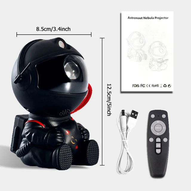 Galaxy night light projector with astronaut - Epiceasyshop1