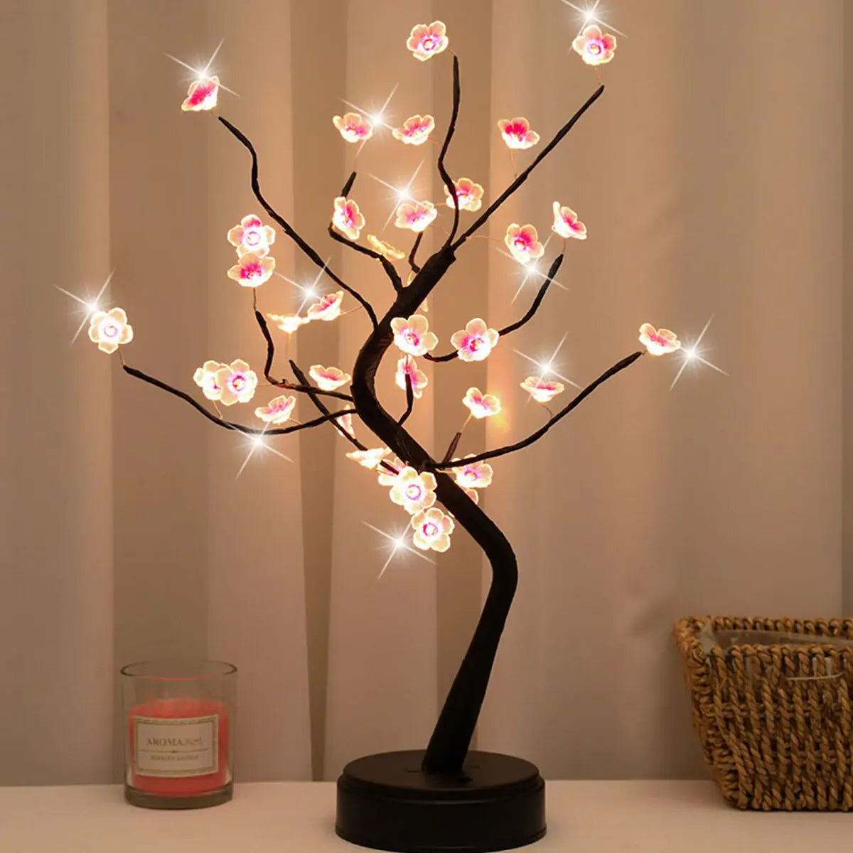 Cherry bonsai tree lamp - Epiceasyshop1