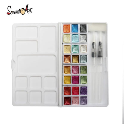 Metallic watercolor paint set - Epiceasyshop1