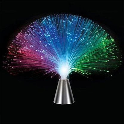 LED Fiber Optic Lamp pink, purple, blue, green light- Epiceasyshop1