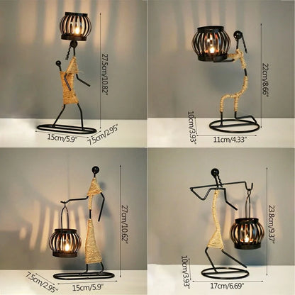 Abstract Character Candle Holder - Epiceasyshop1