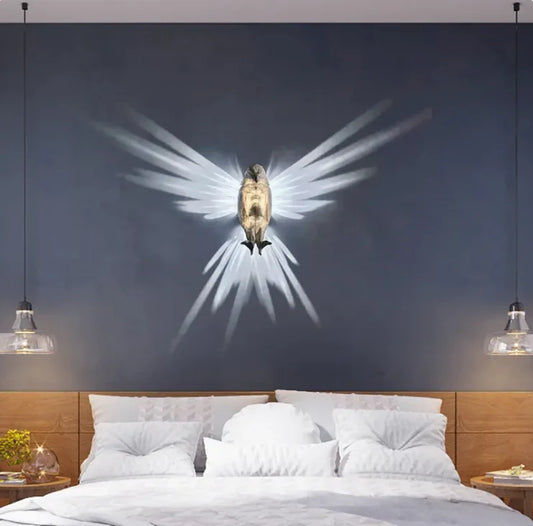 Owl & eagle glow wall light - Epiceasyshop1