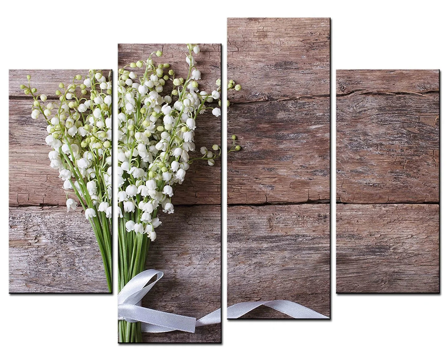 Decorative wood flower wall art - Epiceasyshop1