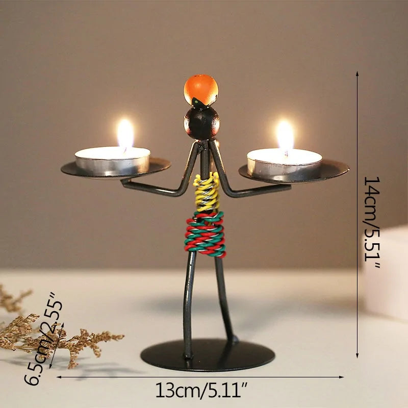 Abstract Character Candle Holder - Epiceasyshop1