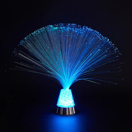 LED Fiber Optic Lamp blue light- Epiceasyshop1