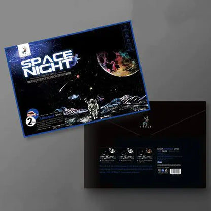 Space astronaut scratch Kit - Epiceasyshop1