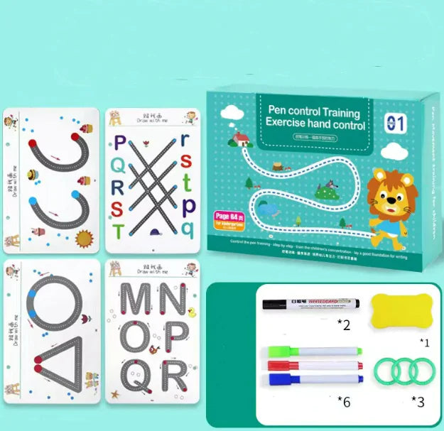 Children's Pen Control Training Erasable Paper