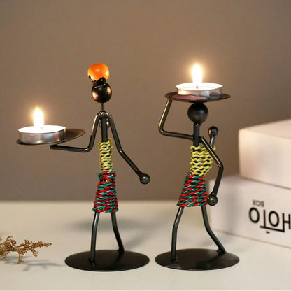 Abstract Character Candle Holder - Epiceasyshop1